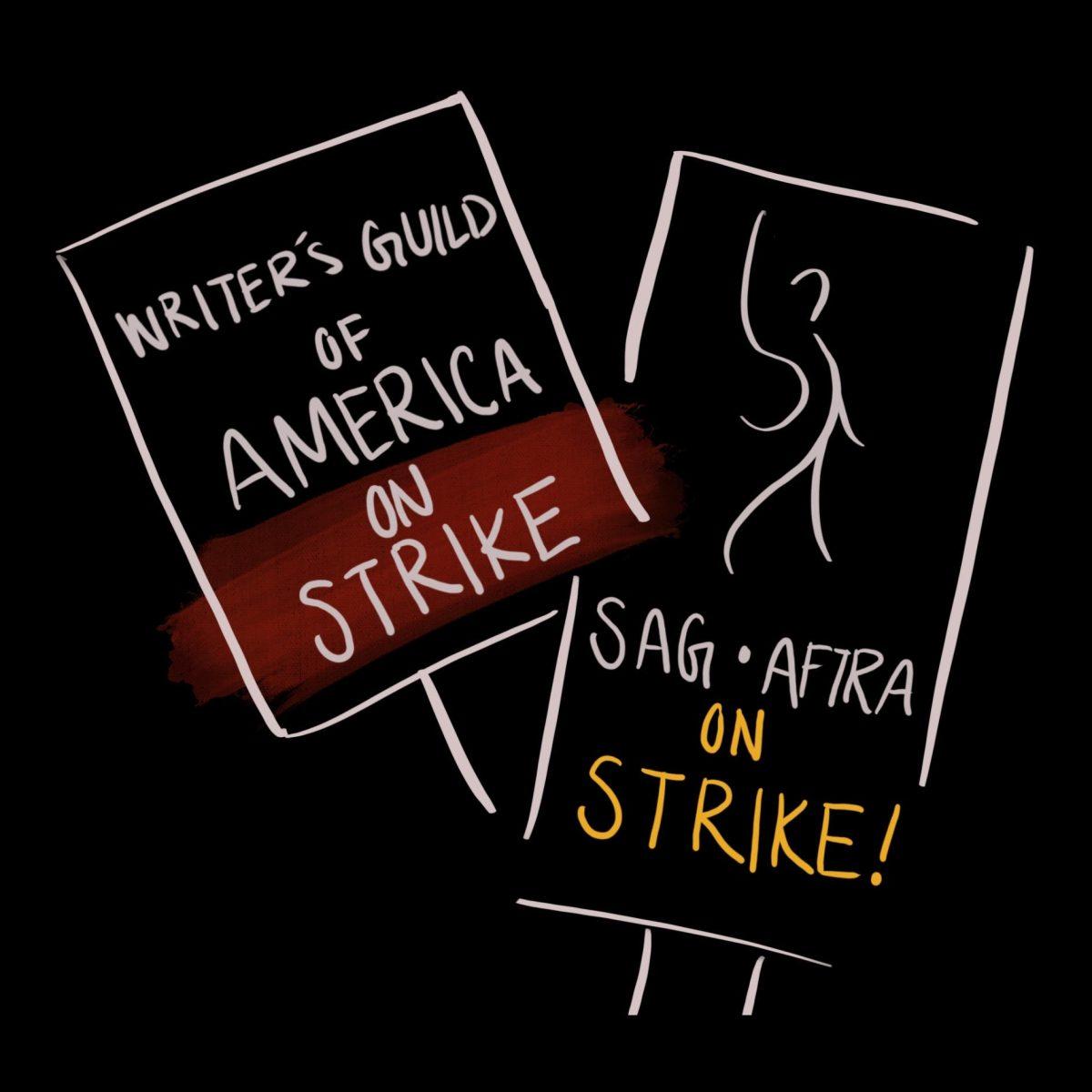 Hollywood stands up in WGA and SAG-AFTRA strikes