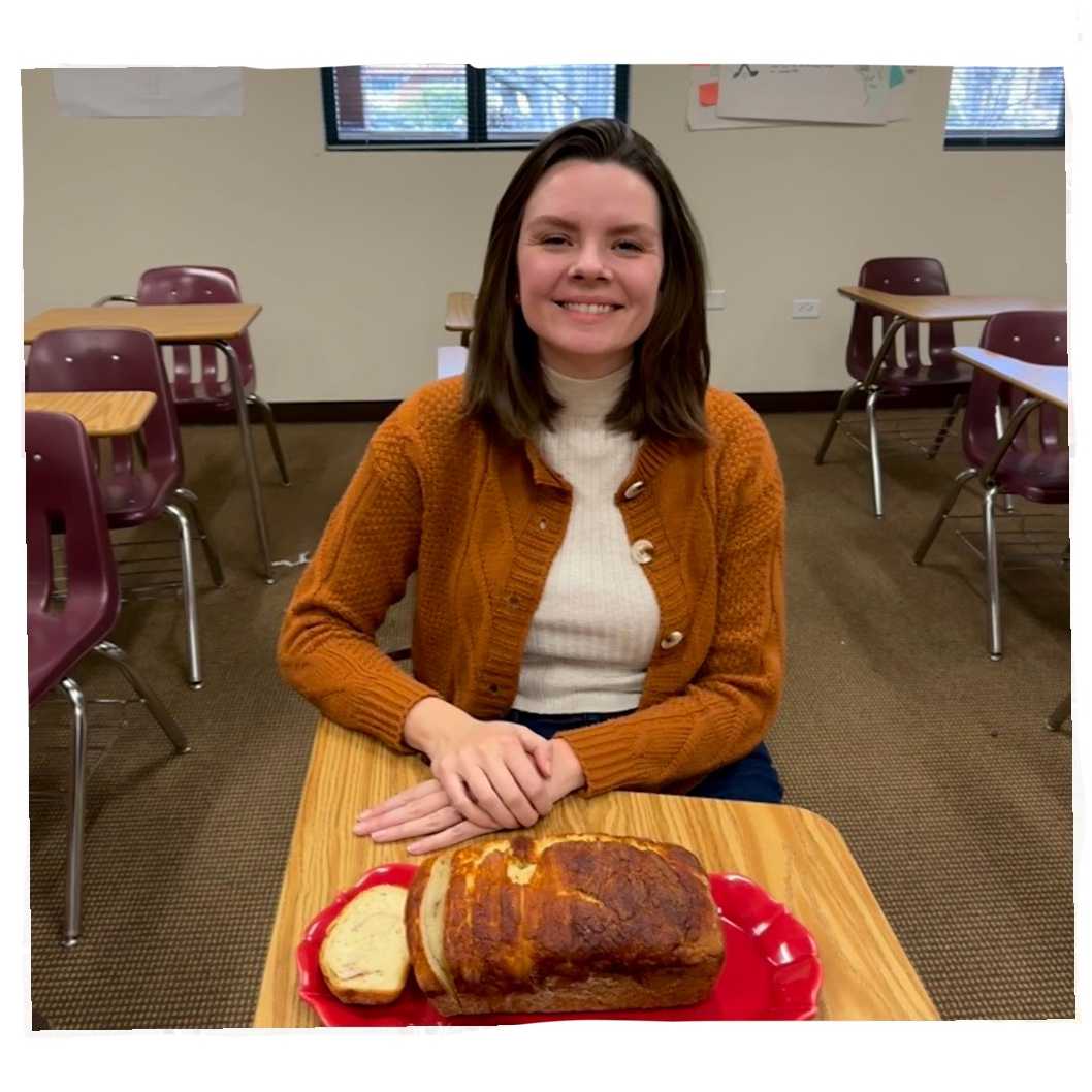 At the Teacher's Table: cinnamon swirl bread with Ms. Sherrard