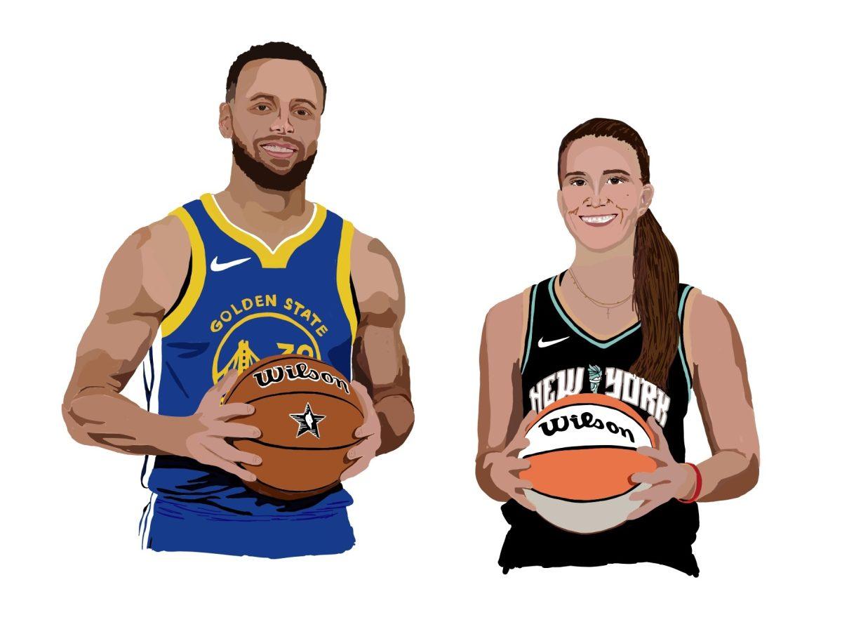 Stephen Curry versus Sabrina Ionescu