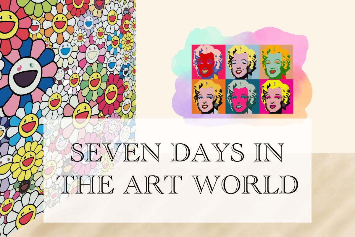 A museum featuring Takashi Murakami and Andy Warhol's art representing the novel.