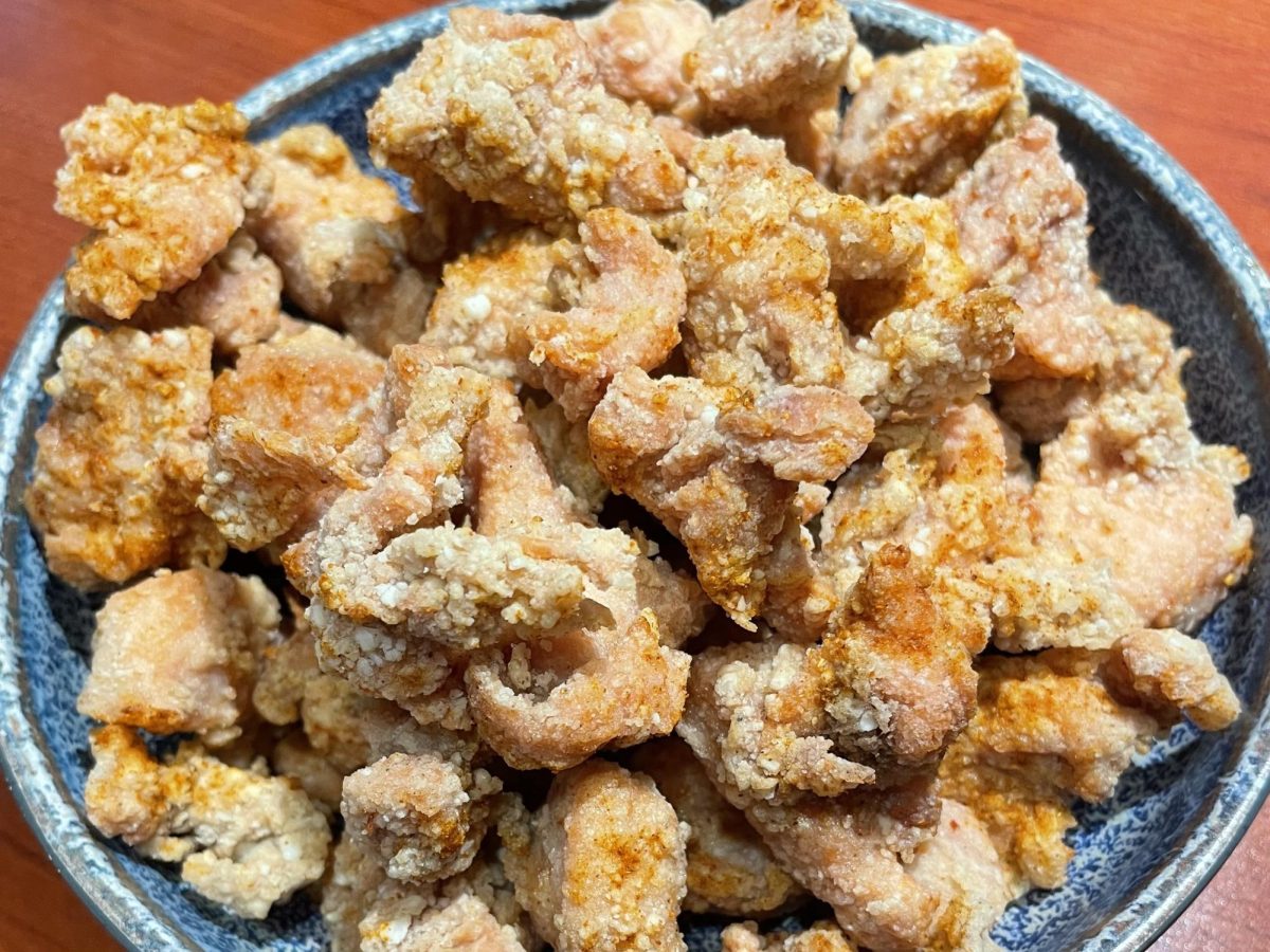 Popcorn chicken.