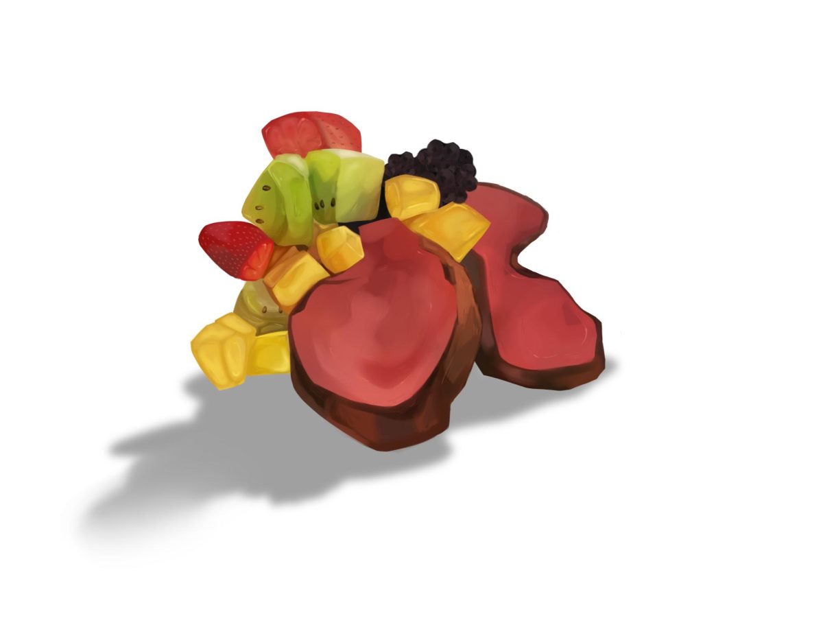 An image depicting items from the food pyramid.