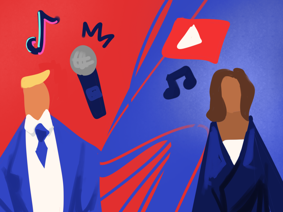 Two presidential candidates warring over culture.