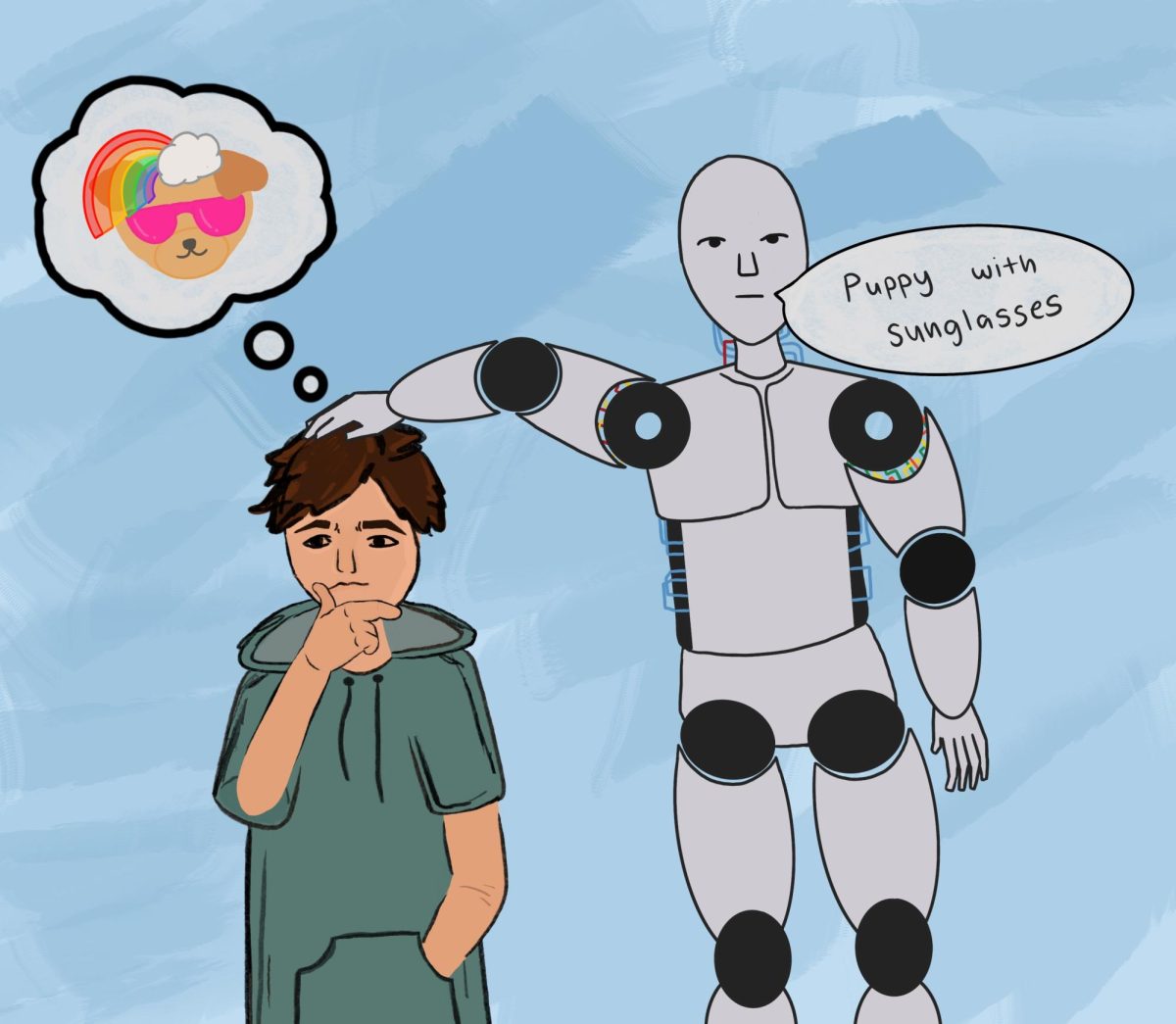 A mind-reading robot.