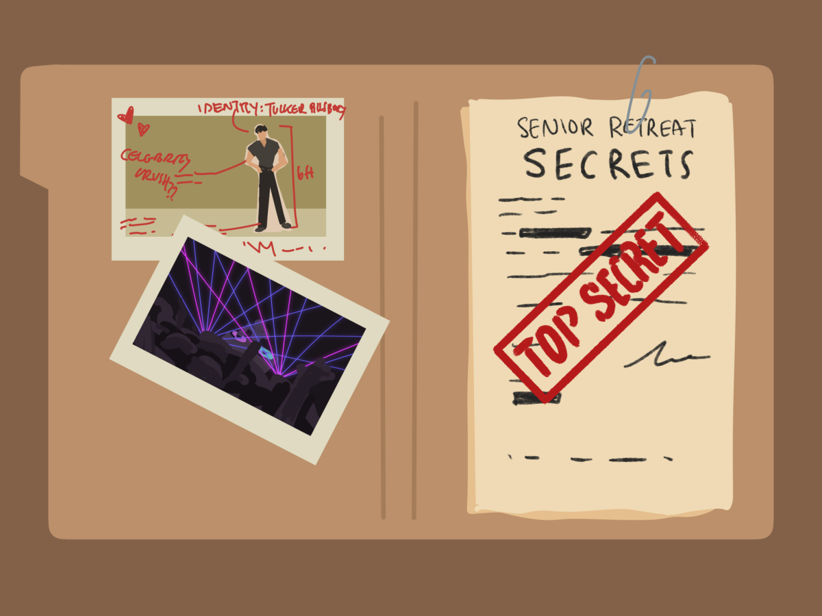 Top secret files holding information on senior retreat.