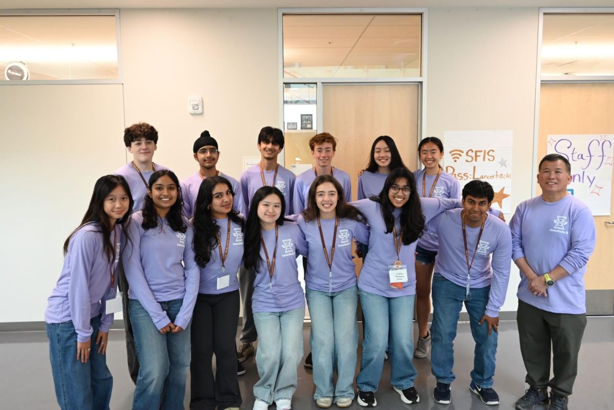 LancerHacks IX board smiles for a picture!