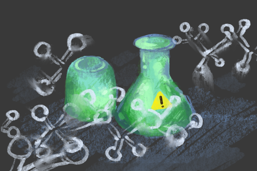 Blackboard chalk studies of PFAS.