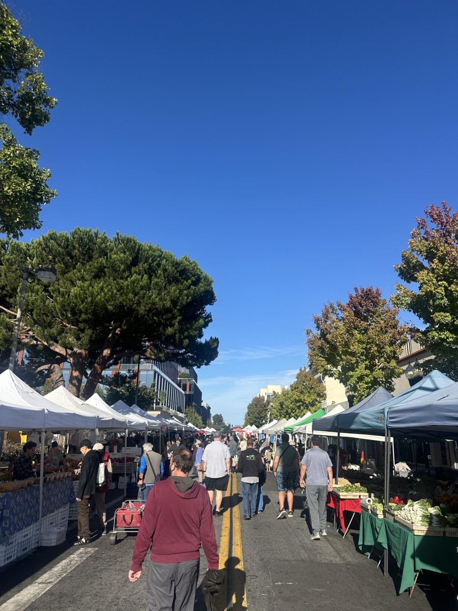 The Sunnyvale farmer's market.